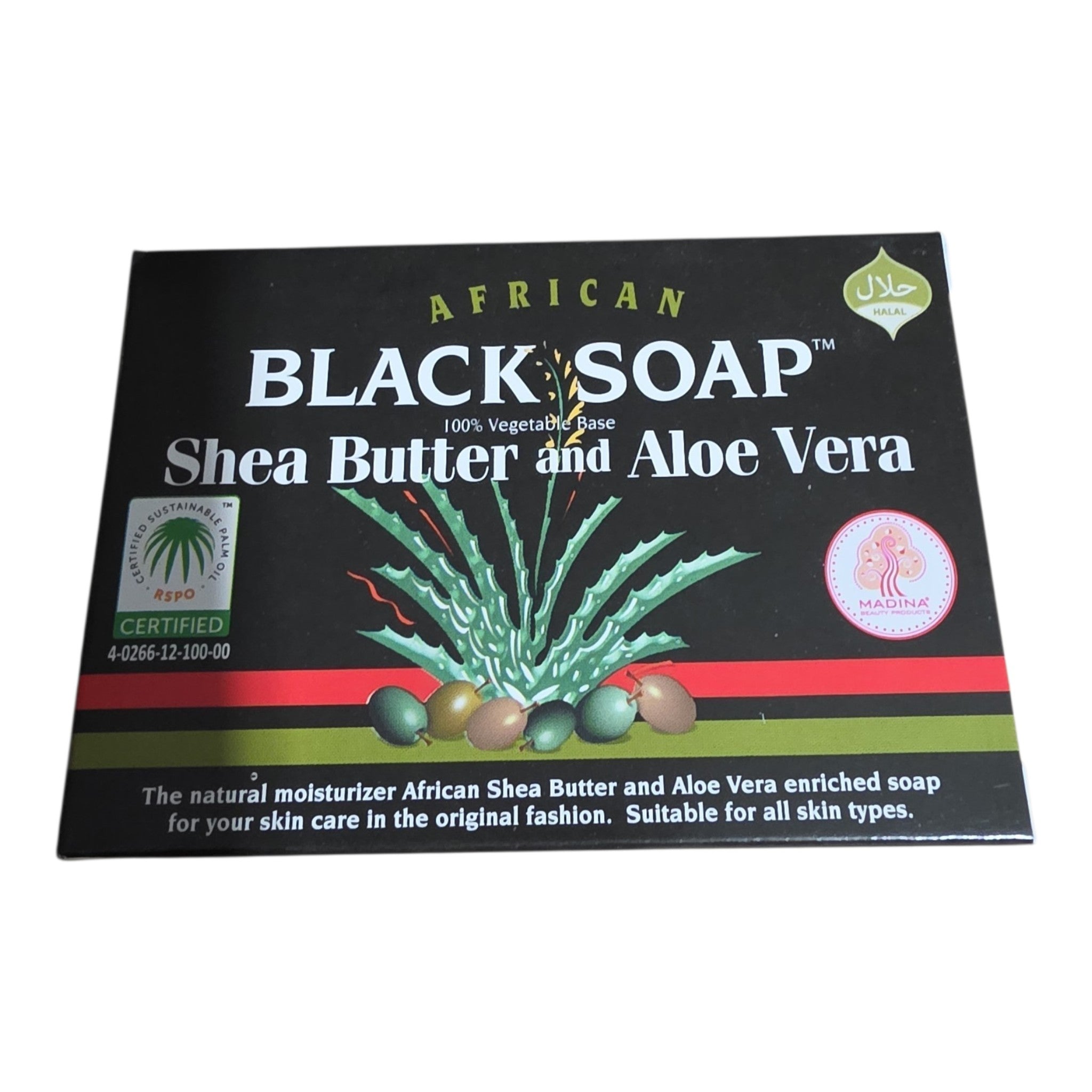 Black Soap Shea Butter and Aloe Vera